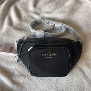 Kate space “Belt Bag”. Fanny pack.  Brand new with tags.  Premium Nylon